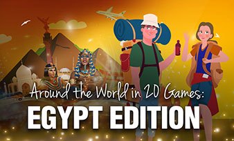 Visit ancient Egypt with Cleopatra's Pyramid and Ramesses Riches Slots at Red Stag Casino